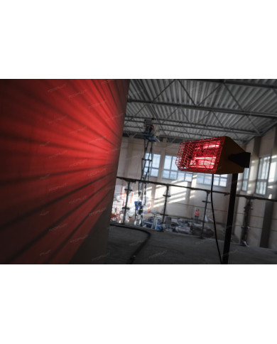 Master HALL 1500 infrared heater Master Heaters -      Technical Data:       Power supply [ V/Hz ]: 220-240/50     Insulation cl