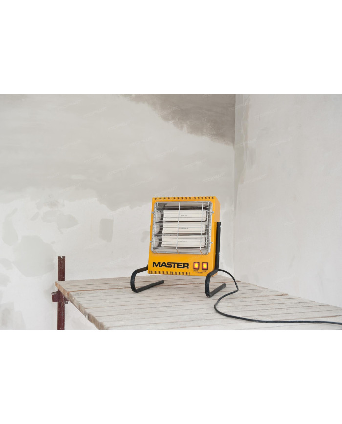 Promiennik podczerwieni Master TS 3A Master Heaters -      Dane techniczne:       Zasilanie [ V/Hz ]: 220-240/1 faz 50     Żywot