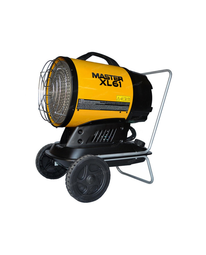 Promiennik podczerwieni Master XL 61 Master Heaters - Dane techniczne:  Pojemność zbiornika [ l ]: 11 Zasilanie [ V/Hz ]: 220-24
