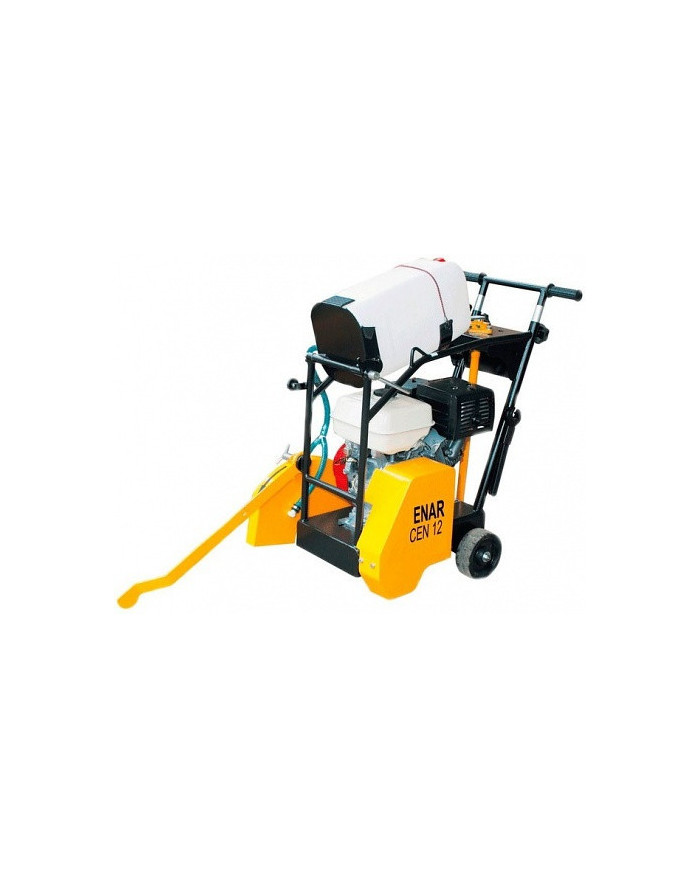 Stroj na rezanie asfaltu a betónu CEN 12  - Technické údaje:     Hmotnosť: 110 kgMotor: Honda GX270 Výkon: 6,3 kWHĺbkarezu: Max. Stroj na rezanie asfaltu a betónu CEN 12  - Technické údaje:     Hmotnosť: 110 kgMotor: Honda GX270 Výkon: 6,3 kWHĺbkarezu: Max.