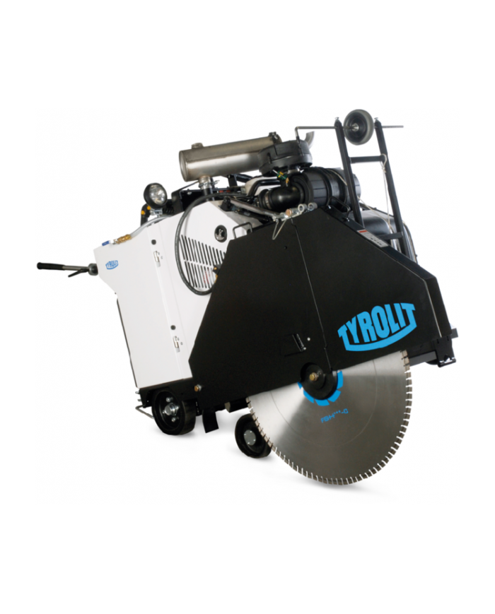 TYROLIT FSD1274 mobile cutting machine Tyrolit - Specifications:  Cooling: Air Mounting: 25.4 mm Engine: Diesel RPM: 1700 / 1250 TYROLIT FSD1274 mobile cutting machine Tyrolit - Specifications:  Cooling: Air Mounting: 25.4 mm Engine: Diesel RPM: 1700 / 1250