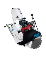 Przecinarka jezdna Tyrolit FSG 620 Tyrolit - Dane techniczne:Ciezar: 184 kgSilnik: Honda gx630Predkosc robocza: 0-24m/minPaliwo: