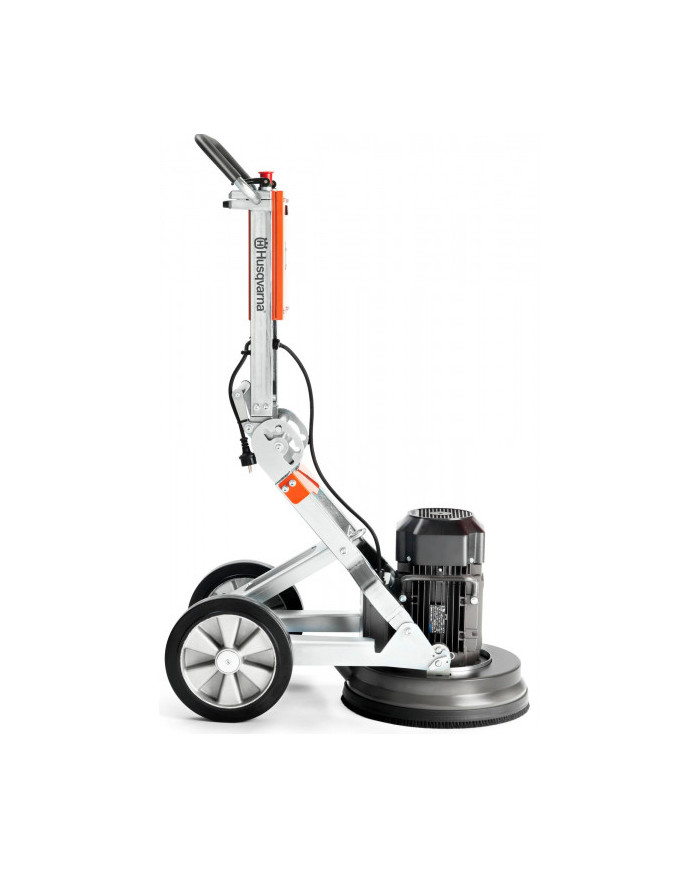 HUSQVARNA PG 400 floor grinder Husqvarna Construction - Technical data:  Weight: 115 kg Power: 4.0 kW Dimensions: 1400 × 435 × 1