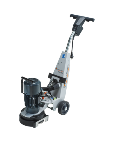 SCHWAMBORN DSM 250 floor grinder Schwamborn - Technical data:  Dimensions: 1000 x 400 x 1000 mm Weight: 56 kg Voltage: 230 V Spe