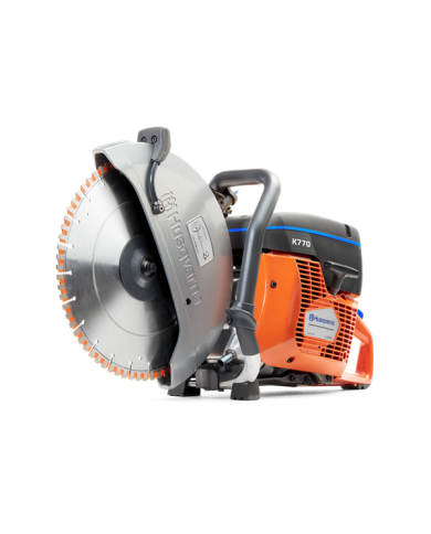 Husqvarna K 770 OilGuard 350mm hand cutting machine Husqvarna Construction - Specifications:  Dimensions: 605 x 225 x 415 mm Vol