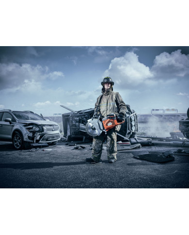 Husqvarna K 970 Rescue 350mm hand cutting machine Husqvarna Construction - Specifications:  Dimensions: N/A Voltage: N/A RPM: 47