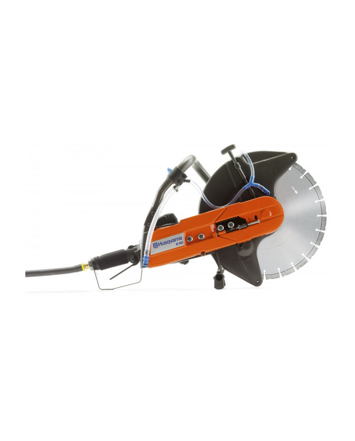 Przecinarka ręczna pneumatyczna Husqvarna K 40 Husqvarna Construction - Dane techniczne:  Ciężar: 9.9 kg Moc silnika: 3.2 kW Mak Przecinarka ręczna pneumatyczna Husqvarna K 40 Husqvarna Construction - Dane techniczne:  Ciężar: 9.9 kg Moc silnika: 3.2 kW Mak