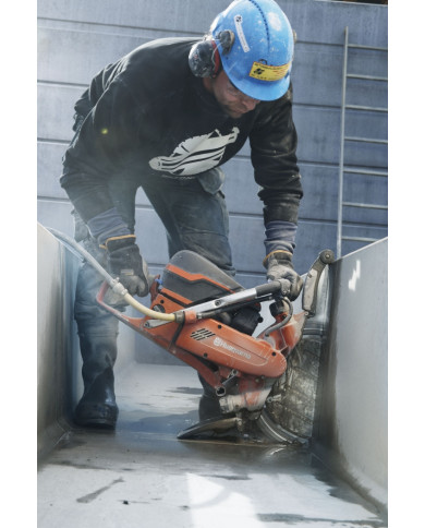 Husqvarna K 970 Ring hand cutting machine 370mm Husqvarna Construction - Specifications:  Dimensions: 784.6 x 224.2 x 430.7 mm V