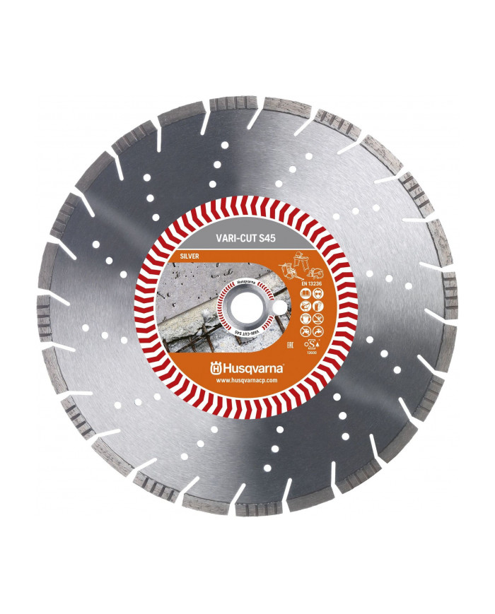 Tarcza Diamentowa HUSQVARNA VARI-CUT S45 300 MM Husqvarna Construction - Dane techniczne:: undefinedmax. srednica tarczy: 300mms