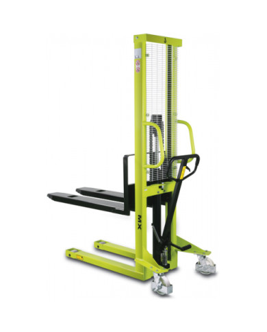Manual stacker LIFTER BY PRAMAC MX 516 1150X550 Pramac - Dane techniczne:: undefinednaped: recznypromien skretu: 1400 mmszerokos