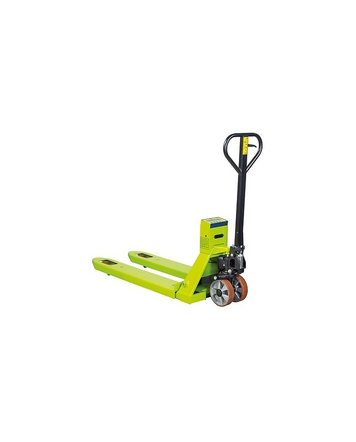Hand pallet truck with scale LIFTER BY PRAMAC PX 25 1185X555 Pramac - Dane techniczne:: undefinedciezar: 113 kgpromien skretu: 1