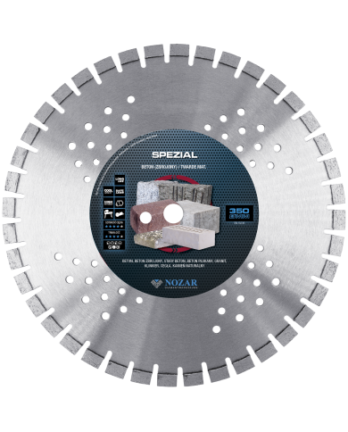 Nozar Spezial diamond disc 350x25.4 mm Nozar - 