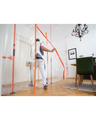 Master HEYWALL PLUS dust wall Master Heaters - The Set Includes:  4 system beams up to 3,6 m with upper and lower supports 4 cor Master HEYWALL PLUS dust wall Master Heaters - The Set Includes:  4 system beams up to 3,6 m with upper and lower supports 4 cor