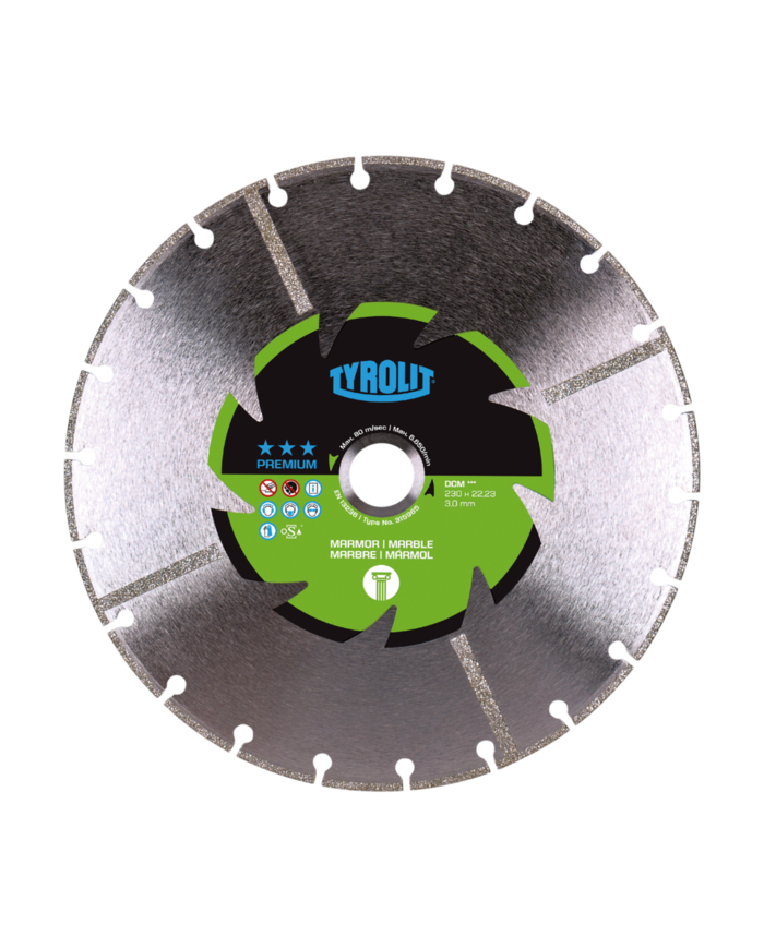 Tarcza diamentowa TYROLIT PREMIUM DCM 230 X 3 MM Tyrolit - Dane techniczne:: undefinedproducent: tyrolitmax. srednica tarczy: 23 Tarcza diamentowa TYROLIT PREMIUM DCM 230 X 3 MM Tyrolit - Dane techniczne:: undefinedproducent: tyrolitmax. srednica tarczy: 23