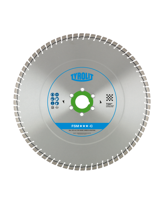 Tarcza diamentowa TYROLIT PREMIUM FSM-C 1000 X 4,4 MM, 35/25,4 MM Tyrolit - Dane techniczne:: undefinedproducent: tyrolitmax. sr Tarcza diamentowa TYROLIT PREMIUM FSM-C 1000 X 4,4 MM, 35/25,4 MM Tyrolit - Dane techniczne:: undefinedproducent: tyrolitmax. sr