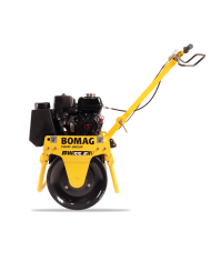 Bomag BW 55 E guided single drum roller Bomag - Specifications:  Cooling: Air Weight: 150 kg Engine: Honda GX120 RPM: 2750/min E Bomag BW 55 E guided single drum roller Bomag - Specifications:  Cooling: Air Weight: 150 kg Engine: Honda GX120 RPM: 2750/min E