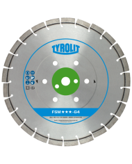 Tarcza diamentowa TYROLIT PREMIUM FSM-G4 350 X 2,8 MM Tyrolit - Dane techniczne:: undefinedproducent: tyrolitmax. srednica tarcz
