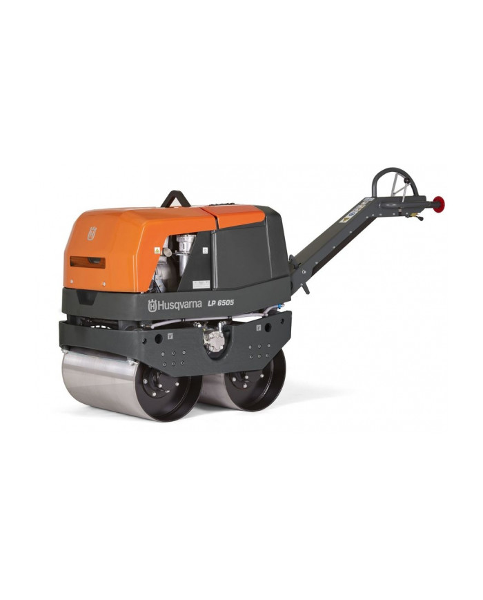 Walec prowadzony Husqvarna LP 6505 HATZ MAN Husqvarna Construction - Dane techniczne:  Silnik: Hatz 1D42S Prędkość robocza: 0 - 