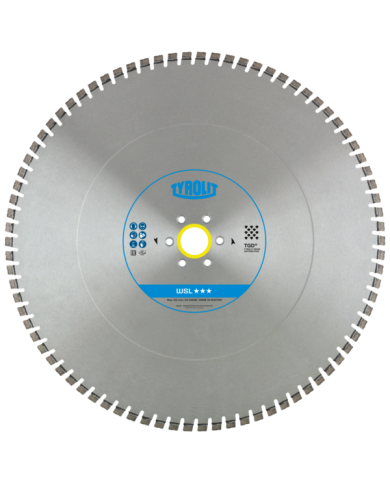 TYROLIT PREMIUM WSL 650 X 4.9 MM diamond disc Tyrolit - Dane techniczne:: undefinedproducent: tyrolitmax. srednica tarczy: 650 m