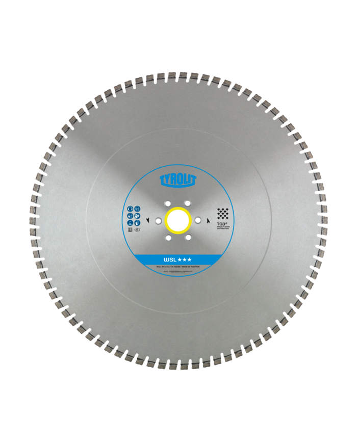 Tarcza diamentowa TYROLIT PREMIUM WSL 900 X 4,4 MM Tyrolit - Dane techniczne:Producent: TyrolitMax. srednica tarczy: 900 mmSredn Tarcza diamentowa TYROLIT PREMIUM WSL 900 X 4,4 MM Tyrolit - Dane techniczne:Producent: TyrolitMax. srednica tarczy: 900 mmSredn