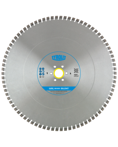 TYROLIT PREMIUM WSL SILENT diamond disc 1025 X 4.4 MM Tyrolit - Dane techniczne:: undefinedproducent: tyrolitmax. srednica tarcz