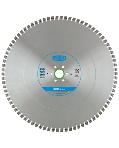 TYROLIT PREMIUM WSM 1200 X 4.4 MM diamond disc (12M109) Tyrolit - Dane techniczne:: undefinedproducent: tyrolitmax. srednica tar
