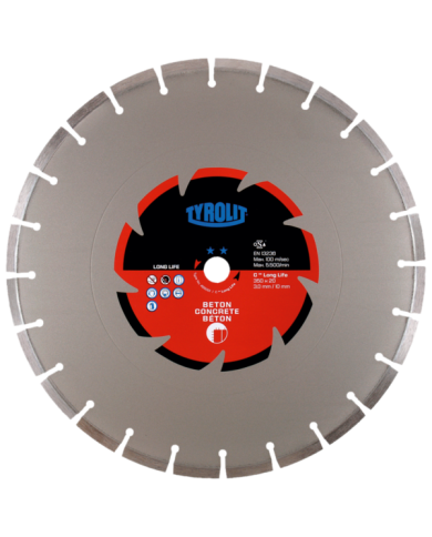 TYROLIT STANDARD DCC-LL 350 X 3 MM X 22.23 MM diamond disc Tyrolit - Dane techniczne:: undefinedproducent: tyrolitmax. srednica 