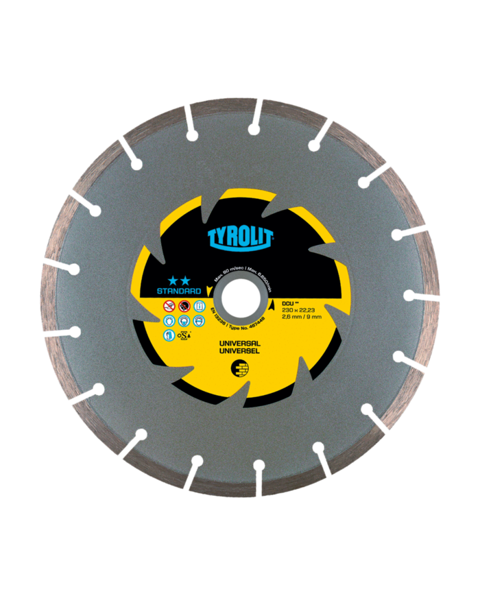 Tarcza diamentowa TYROLIT STANDARD DCU 350 X 3 MM Tyrolit - Dane techniczne:: undefinedproducent: tyrolitmax. srednica tarczy: 3 Tarcza diamentowa TYROLIT STANDARD DCU 350 X 3 MM Tyrolit - Dane techniczne:: undefinedproducent: tyrolitmax. srednica tarczy: 3