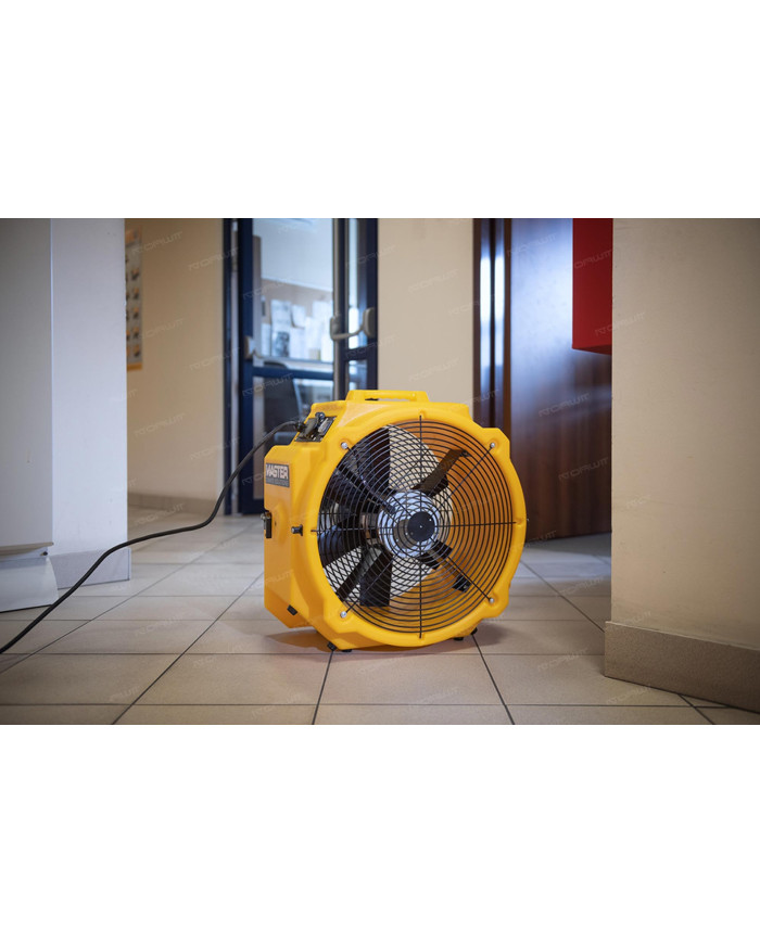 Wentylator Master DFX 20 Master Heaters - Dane techniczne:  Przepływ powietrza [ m³/h ]: 5430/6450 Zasilanie [ V/Hz ]: 220-240/1