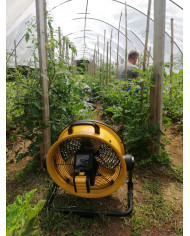 Wentylator Master DFB 16 Master Heaters - Dane techniczne:  Przepływ powietrza [ m³/h ]: 1200 Zasilanie [ V/Hz ]: 110-240/1 faz.