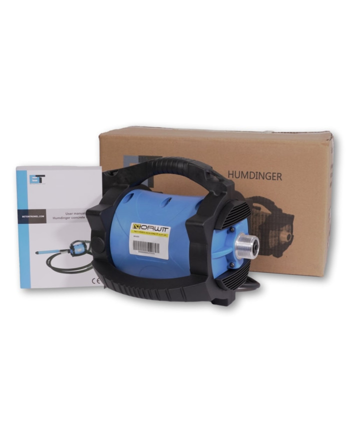 Vibrátor na betón 230V BT Humdinger Žiarovka 38-48 mm, hadica 3-4 m - sada Beton Trowel - 