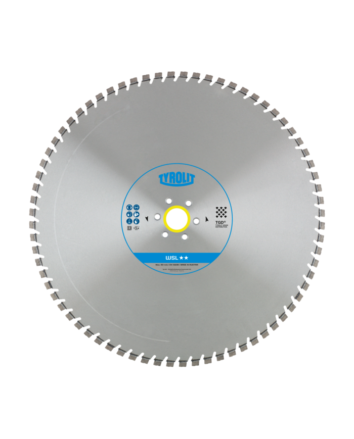 Tarcza diamentowa TYROLIT STANDARD WSL 600 X 4,9 MM (12M109) Tyrolit - Dane techniczne:: undefinedproducent: tyrolitmax. srednic Tarcza diamentowa TYROLIT STANDARD WSL 600 X 4,9 MM (12M109) Tyrolit - Dane techniczne:: undefinedproducent: tyrolitmax. srednic