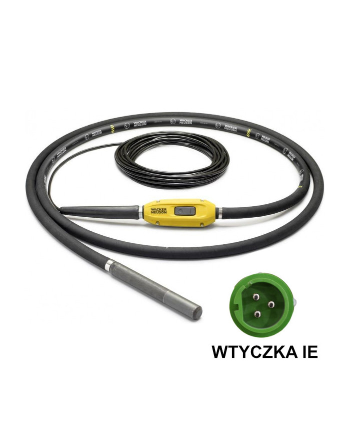 Wacker Neuson IE 38/42/5/15 plunge vibrator for inverter Wacker Neuson - Specifications:  Motor: Electric (Induction) Weight: 10 Wacker Neuson IE 38/42/5/15 plunge vibrator for inverter Wacker Neuson - Specifications:  Motor: Electric (Induction) Weight: 10