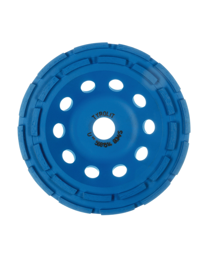 TYROLIT STANDARD DGU DOUBLE ROW 100 X 18 MM grinding disc Tyrolit - Specifications:  Cooling type: Dry Width: 18 mm Segment heig TYROLIT STANDARD DGU DOUBLE ROW 100 X 18 MM grinding disc Tyrolit - Specifications:  Cooling type: Dry Width: 18 mm Segment heig