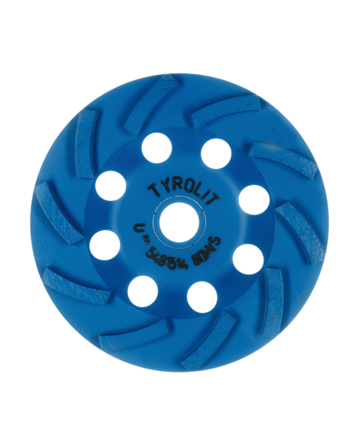 TYROLIT STANDARD DGU-TURBO 125 X 20 MM grinding disc Tyrolit - Specifications:  Cooling type: Dry Width: 20 mm Segment height: 5 TYROLIT STANDARD DGU-TURBO 125 X 20 MM grinding disc Tyrolit - Specifications:  Cooling type: Dry Width: 20 mm Segment height: 5