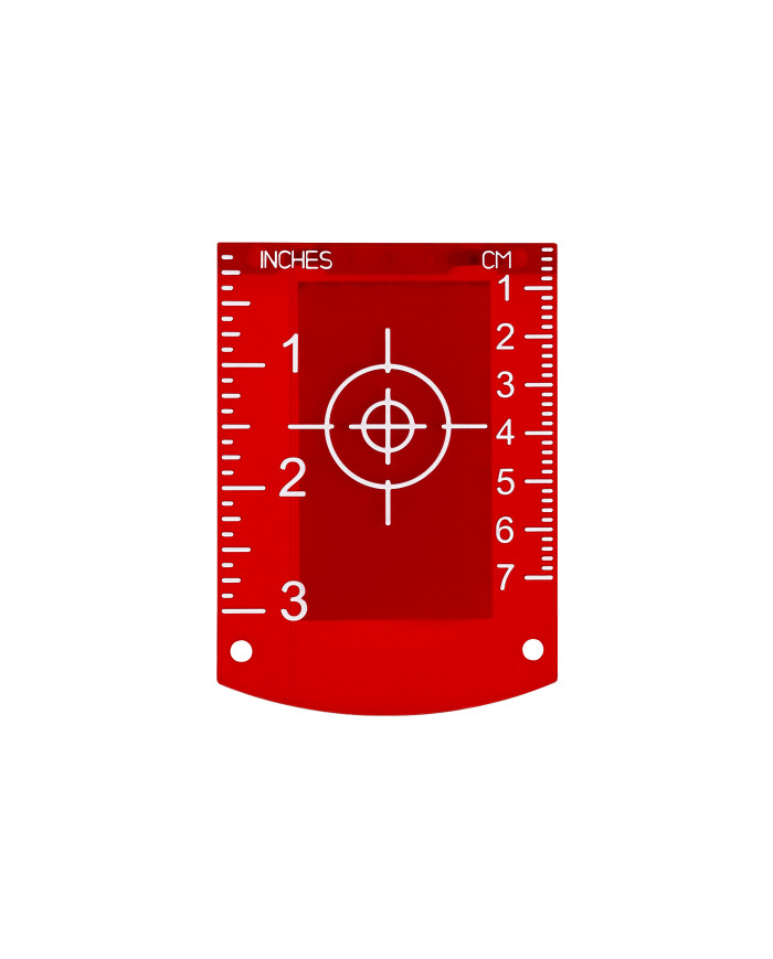 Tarczka laserowa Nivel System TR-R Nivel System - Dane techniczne:  Marka: Nivel System Kolor: Czerwony  Tarczka laserowa Nivel System TR-R Nivel System - Dane techniczne:  Marka: Nivel System Kolor: Czerwony