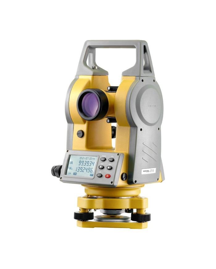 Electronic theodolite Nivel System DT-5 Nivel System - Technical data:  Dimensions: 345 x 190 x 155 mm Weight: 5 kg Brand: Nivel Electronic theodolite Nivel System DT-5 Nivel System - Technical data:  Dimensions: 345 x 190 x 155 mm Weight: 5 kg Brand: Nivel
