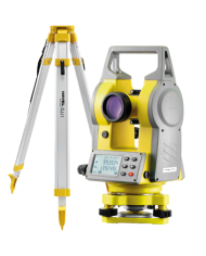 Electronic theodolite Nivel System DT-5 tripod set SJJ1 Nivel System - Technical data:  Dimensions: 345 x 190 x 155 mm Brand: Ni Electronic theodolite Nivel System DT-5 tripod set SJJ1 Nivel System - Technical data:  Dimensions: 345 x 190 x 155 mm Brand: Ni