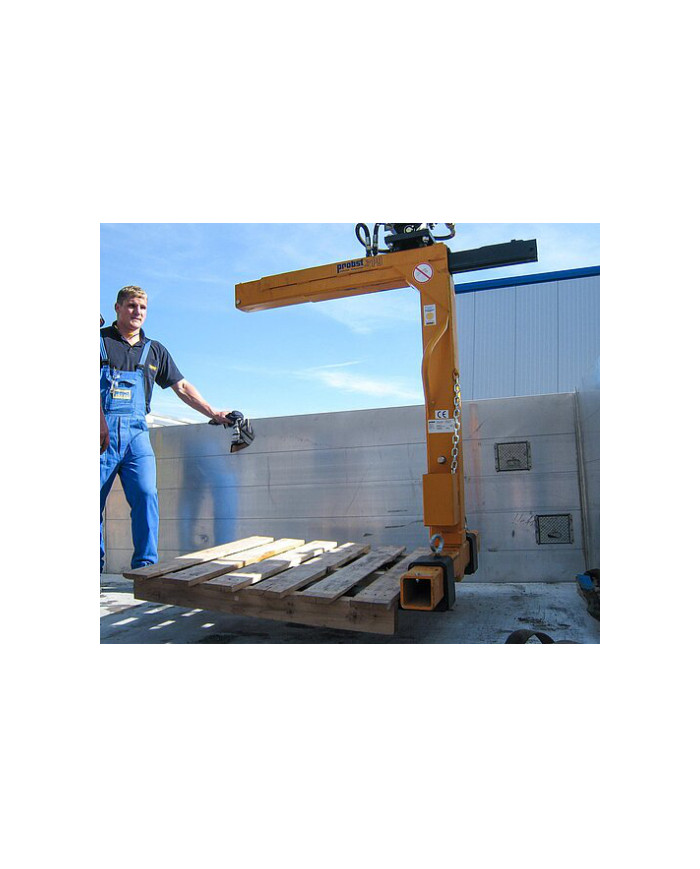 PGH-25-K pallet fork with load securing chain Probst Probst - Dane techniczne:: undefinedciezar: 165 kgcisnienie hydrauliczne: 1