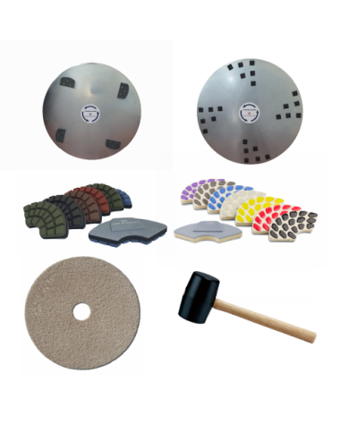 TROWEL SHINE COMBO SET 1X FOR TROWEL 600 MM Lavina -  TROWEL SHINE COMBO SET 1X FOR TROWEL 600 MM Lavina -