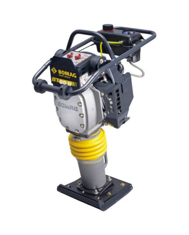 Ubijak Bomag BT 80D 13" Bomag - Technical data:  Weight: 81kg Automatic switch-off: yes Working speed:16 m/min Motor power:3.5 k