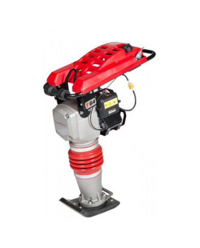 Swepac T 64 11" rammer  - Dane techniczne:: undefinedciezar: 64 kgczestotliwosc wibracji: 10-12 hzsilnik: honda gxr 120