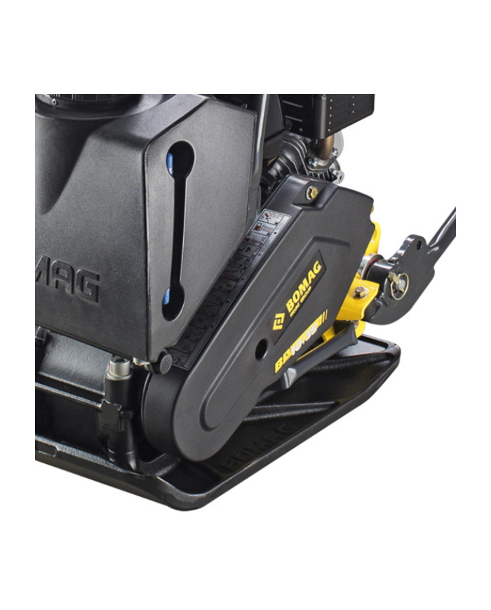 Jednoduchá vibračná doska Bomag BP 10/35 Bomag - Technické údaje:  Chladenie:     VzduchHmotnosť:65 kgMotor: GX 120Výkon: 2,6 kW