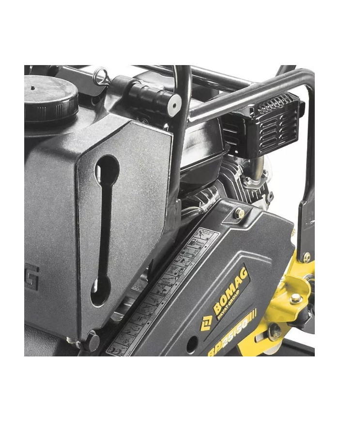 Bomag BP 25/50 unidirectional compactor Bomag - Specifications:  Cooling: Air Weight: 108 kg Motor: GX 160 Power: 3.6 kW Working