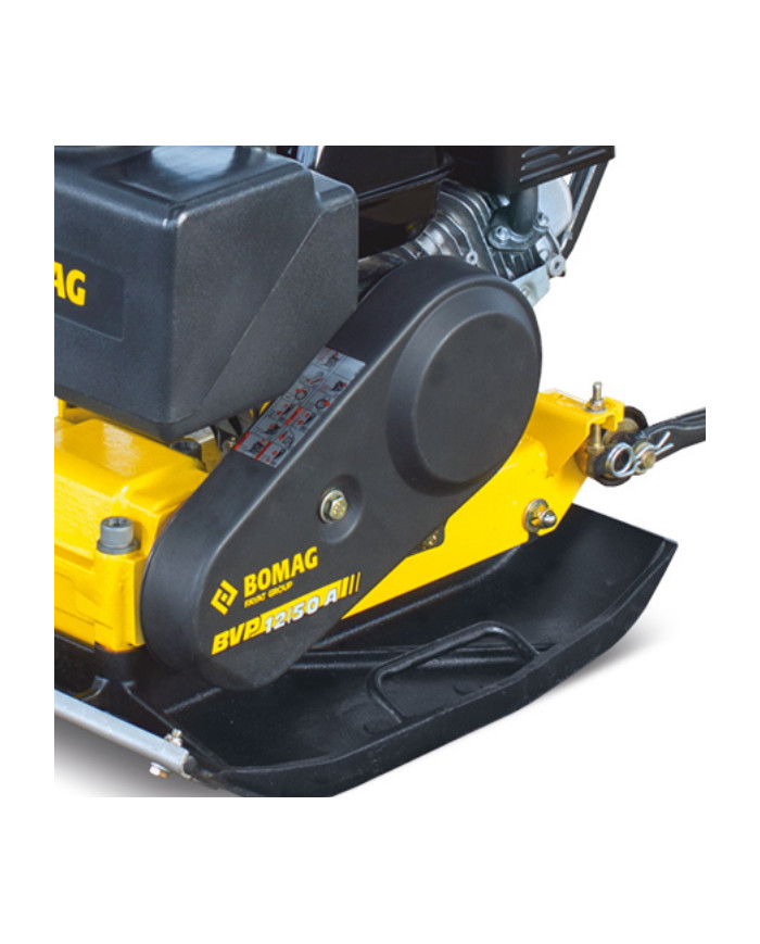 Bomag BVP 12/50 unidirectional compactor Bomag - Specifications:  Cooling: Air Weight: 67 kg Motor: GX 120 Power: 2.6 kW Working Bomag BVP 12/50 unidirectional compactor Bomag - Specifications:  Cooling: Air Weight: 67 kg Motor: GX 120 Power: 2.6 kW Working