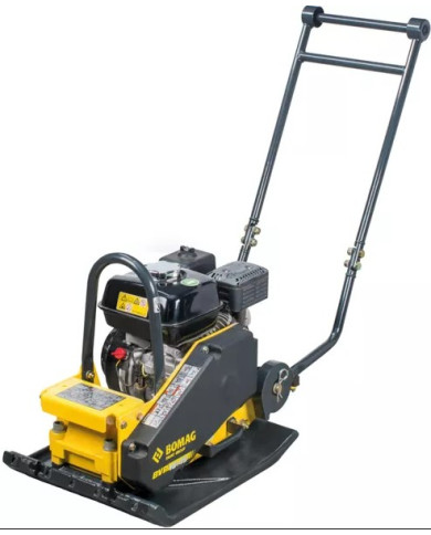 Bomag BVP 18/45 unidirectional compactor with sprinkler system Bomag - Specifications:  Cooling: Air Fuel : Gasoline Starting: M