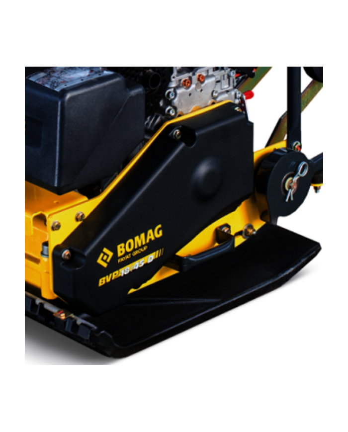Jednosmerná vibračná doska Bomag BVP 18/45 s kropiacim systémom Bomag - Technické údaje:  Chladenie:     Motor:GXR 160Výkon: 3,6 Jednosmerná vibračná doska Bomag BVP 18/45 s kropiacim systémom Bomag - Technické údaje:  Chladenie:     Motor:GXR 160Výkon: 3,6