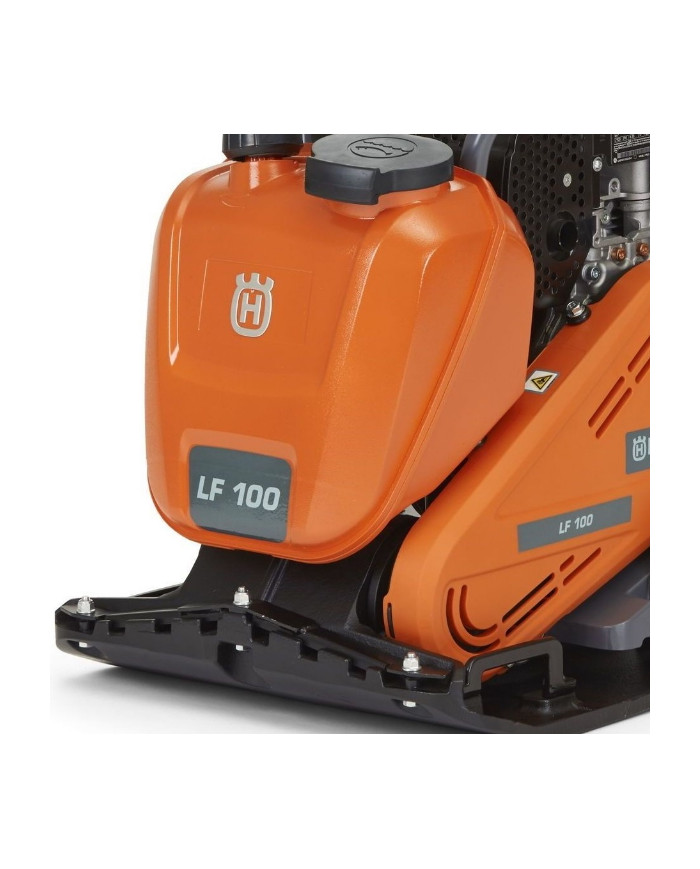 Husqvarna LF100 Hatz LAT unidirectional compactor Husqvarna Construction - Specifications:  Cooling:Air Weight:118 kg Motor: 1B2 Husqvarna LF100 Hatz LAT unidirectional compactor Husqvarna Construction - Specifications:  Cooling:Air Weight:118 kg Motor: 1B2