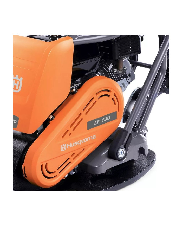Zagęszczarka jednokierunkowa Husqvarna LF130 LT Husqvarna Construction - Dane techniczne:  Ciężar: 142 kg Silnik: GX 160 Moc: 3.