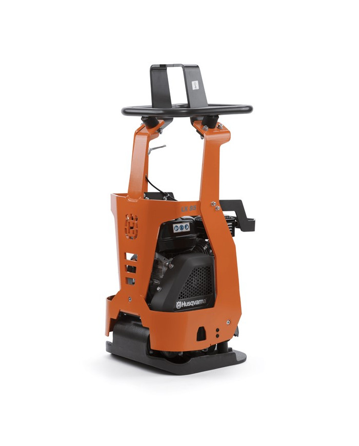 Husqvarna LX 95 unidirectional compactor Husqvarna Construction - Specifications:  Cooling: Air  Fuel: Unleaded 95 Starting: Man